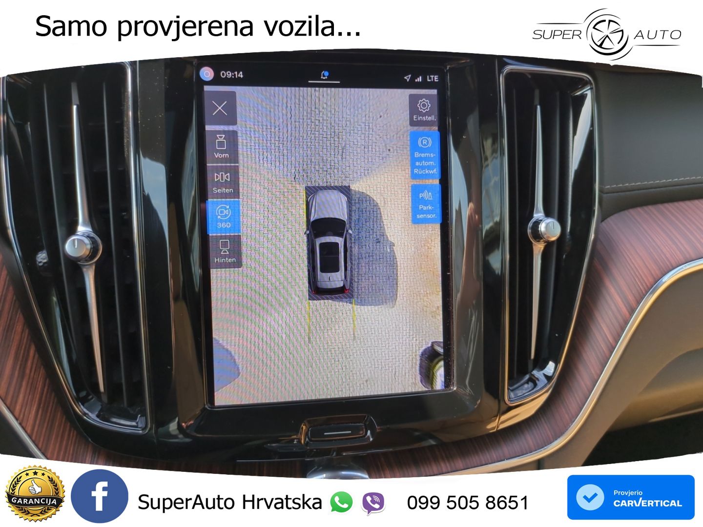 Volvo XC60 B5 Benzin AWD Geartronic ACC+HEAD+4xGR SJED+360+PANO