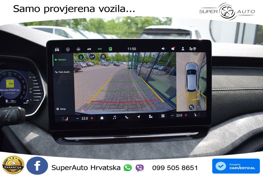 Škoda Octavia Combi 2.0 TDI (150 KS) DSG MATRIX+GR SJED+KAM