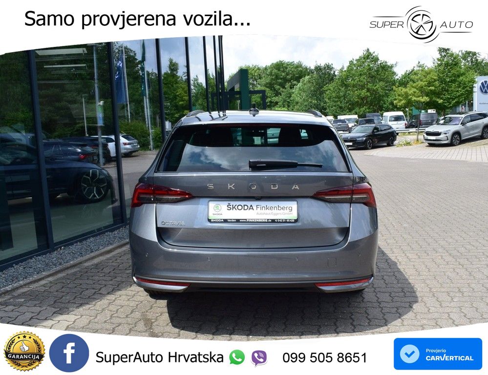 Škoda Octavia Combi 2.0 TDI (150 KS) DSG MATRIX+GR SJED+KAM