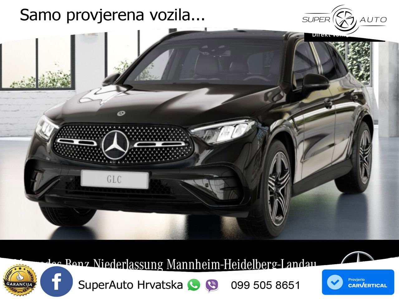 Mercedes GLC 200 (204 KS) 4MATIC 9G-TRONIC AMG ACC+GR SJED+360+PANO