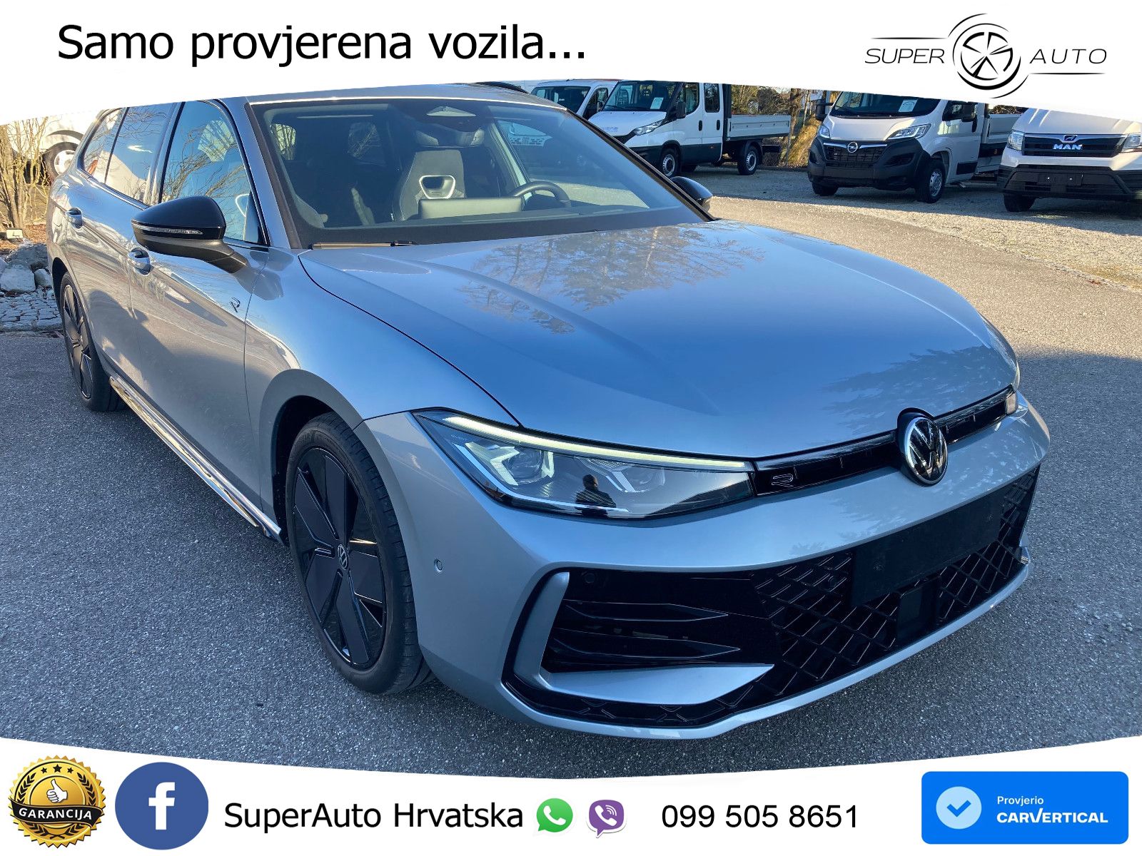 Volkswagen Passat Variant 1.5 eTSI (150 KS) DSG R-Line LED+GR SJED+ACC