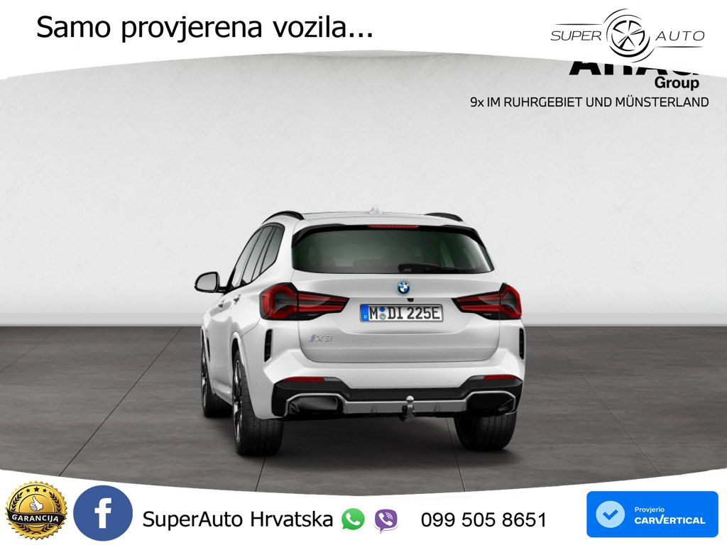 BMW iX3 80 kWh (286 KS) ACC+HEAD+GR SJED+360+PANO