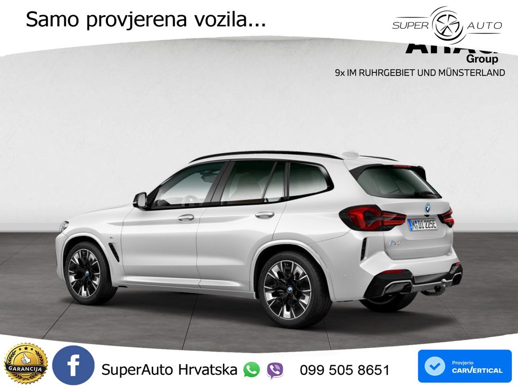 BMW iX3 80 kWh (286 KS) ACC+HEAD+GR SJED+360+PANO