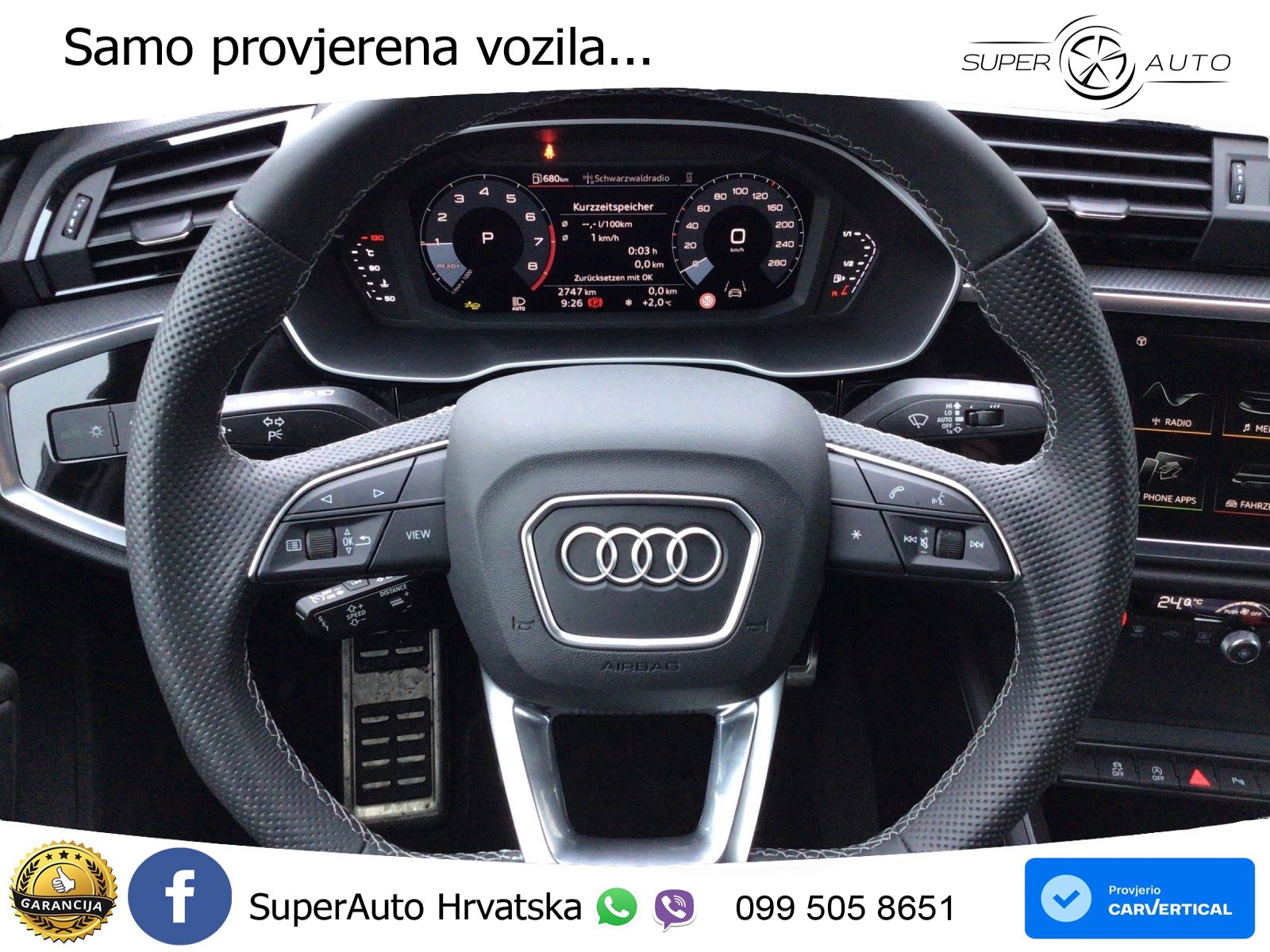 Audi Q3 35 TFSI (150 KS) S tronic S line LED+GR SJED+ACC