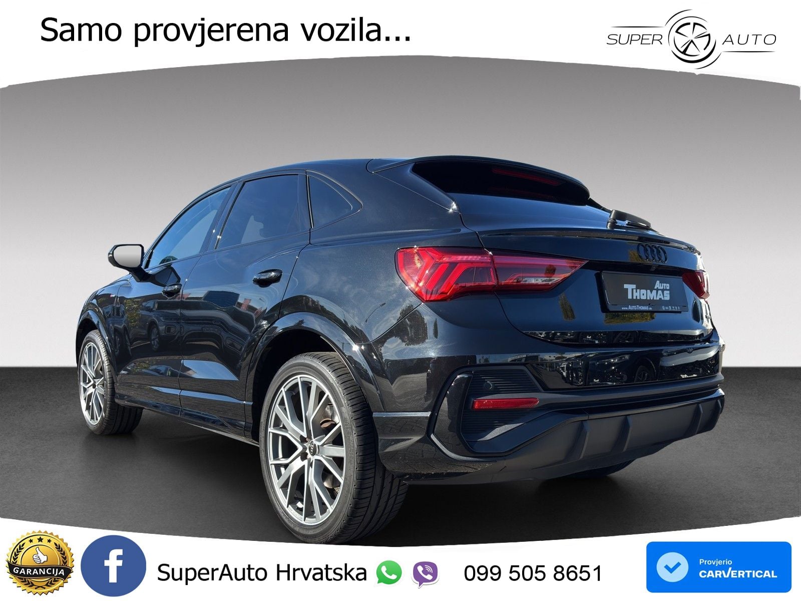 Audi Q3 Sportback 45 TFSI (245 KS) quattro S tronic S line MATRIX+GR SJED+KAM