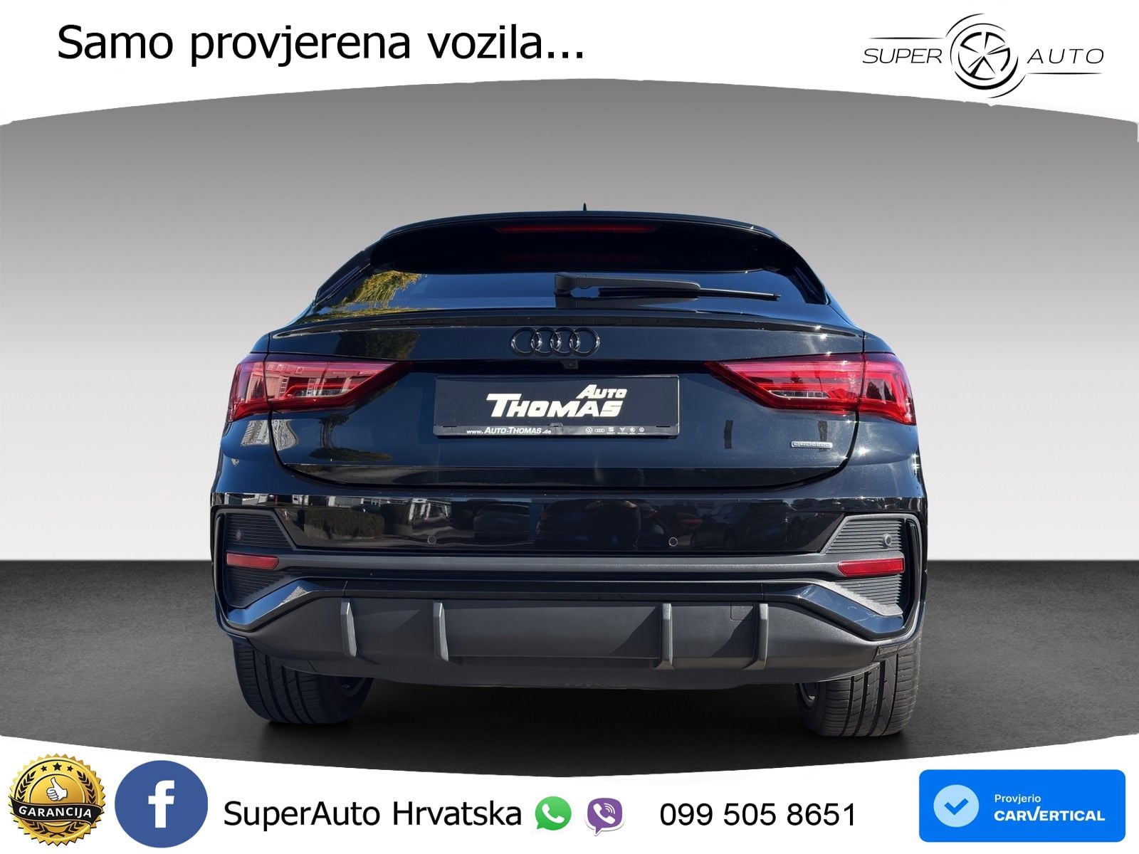 Audi Q3 Sportback 45 TFSI (245 KS) quattro S tronic S line MATRIX+GR SJED+KAM