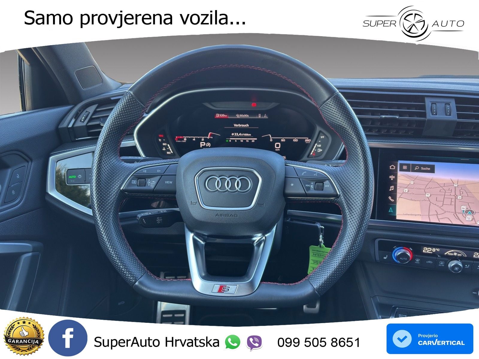 Audi Q3 Sportback 45 TFSI (245 KS) quattro S tronic S line MATRIX+GR SJED+KAM