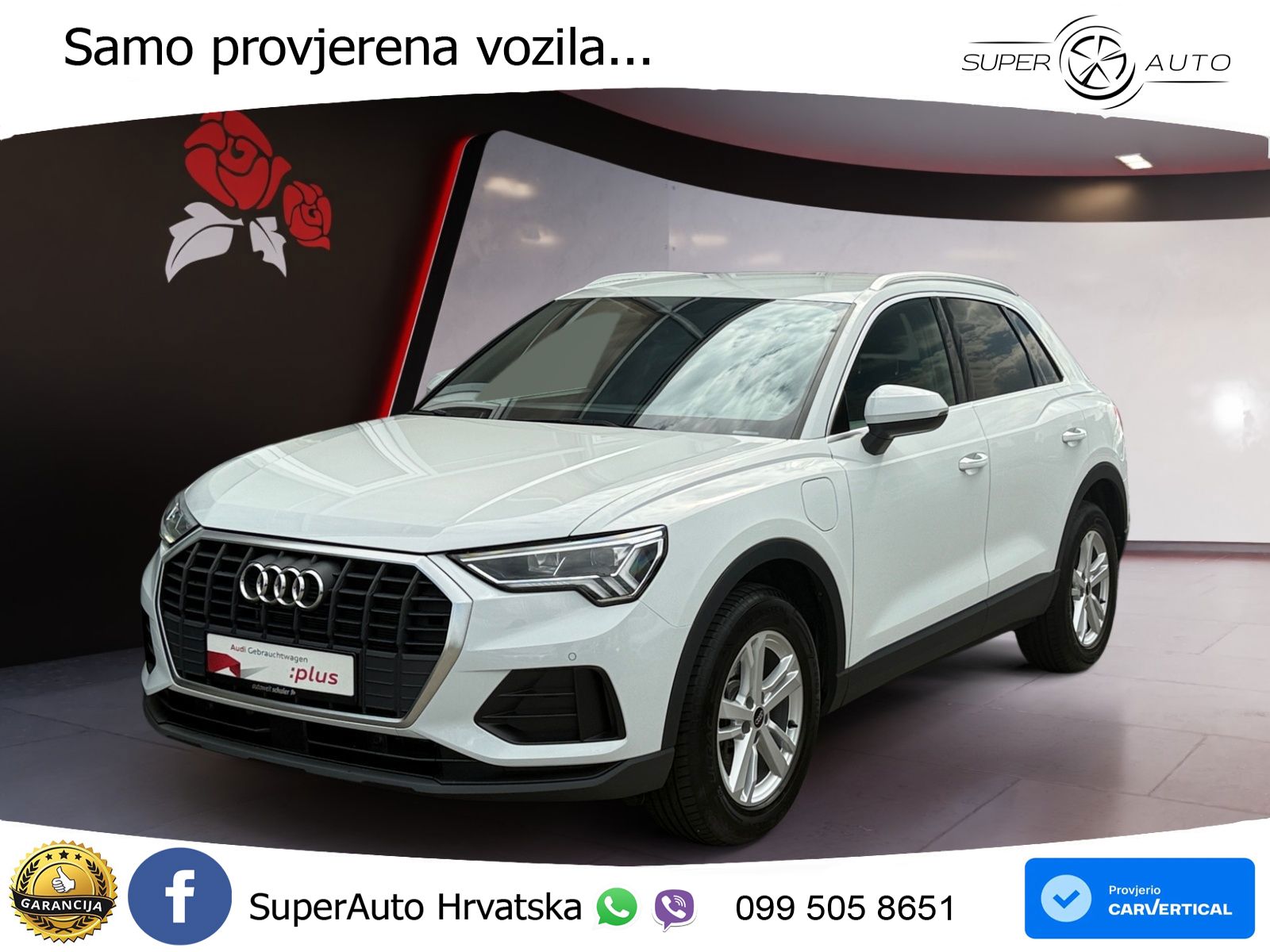 Audi Q3 45 TFSIe (245 KS) S tronic LED+GR SJED+ACC