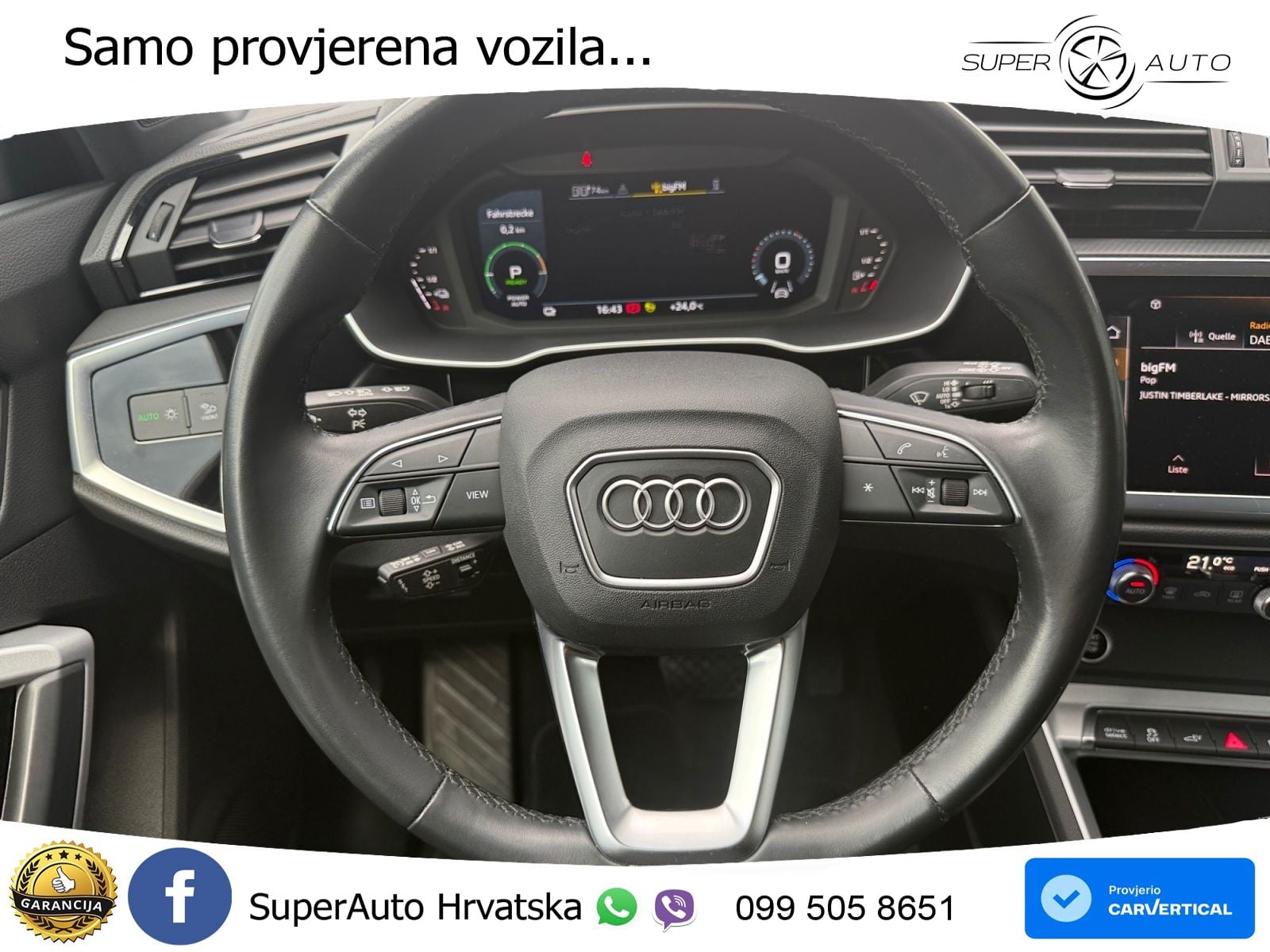 Audi Q3 45 TFSIe (245 KS) S tronic LED+GR SJED+ACC