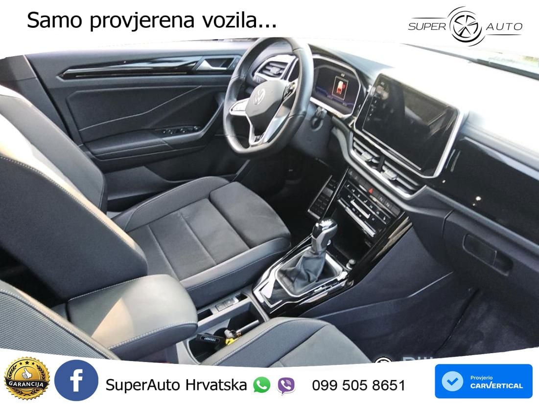 Volkswagen T-Roc 1.5 TSI (150 KS) DSG R-Line MATRIX+GR SJED+KAM