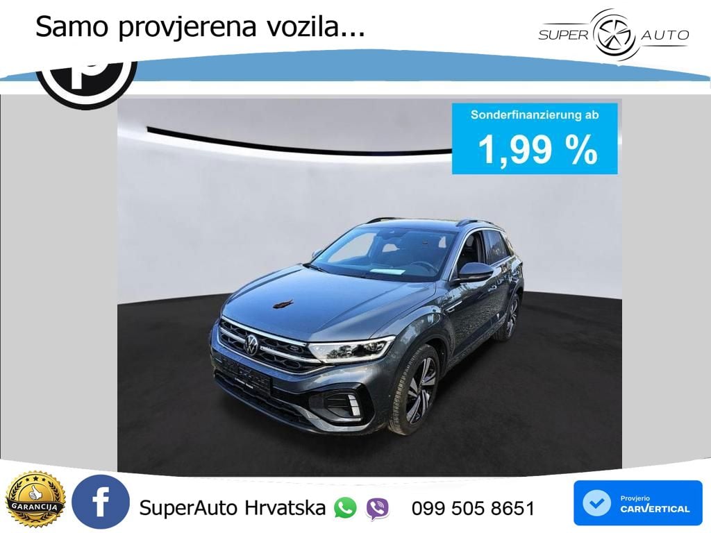 Volkswagen T-Roc 1.5 TSI (150 KS) DSG R-Line MATRIX+GR SJED+KAM