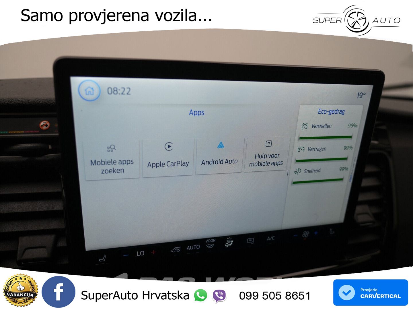 Ford e-Transit 184pk Elektrisch 68kWh 317KM WLTP SOH 184 KS