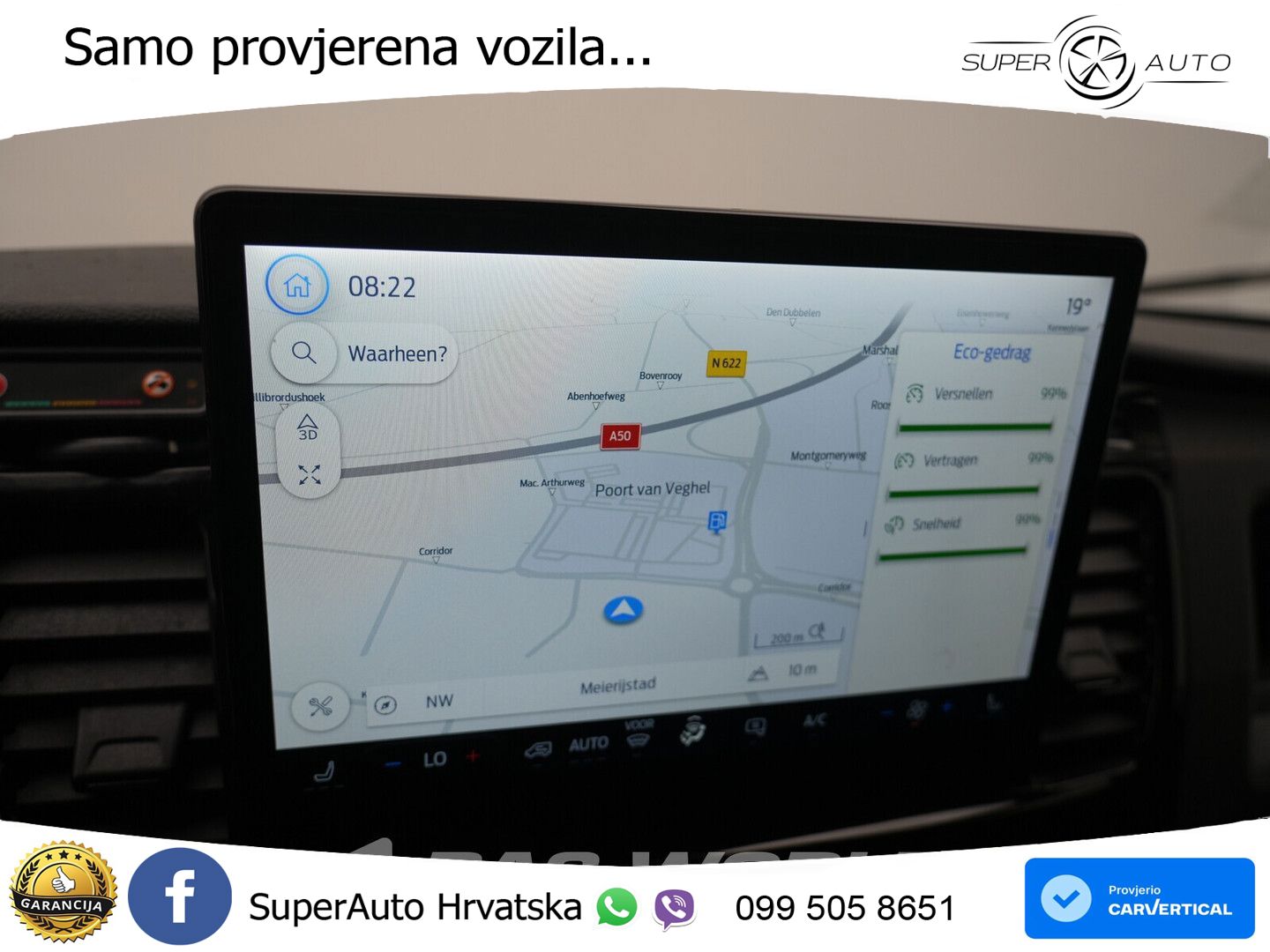 Ford e-Transit 184pk Elektrisch 68kWh 317KM WLTP SOH 184 KS