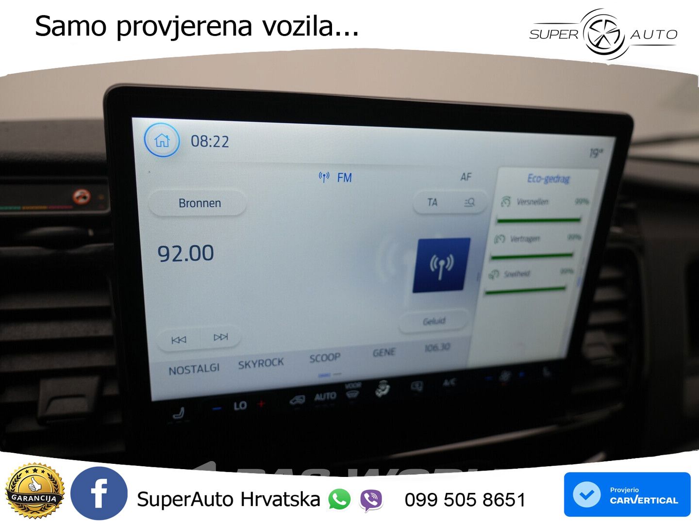 Ford e-Transit 184pk Elektrisch 68kWh 317KM WLTP SOH 184 KS