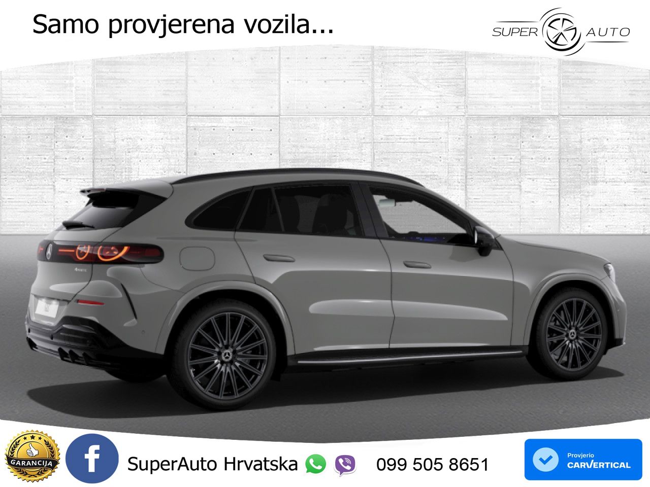 Mercedes GLC 400 94 kWh (489 KS) 4MATIC EQ Technology AMG LED+GR SJED+ACC