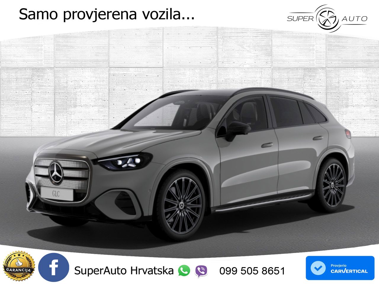 Mercedes GLC 400 94 kWh (489 KS) 4MATIC EQ Technology AMG LED+GR SJED+ACC