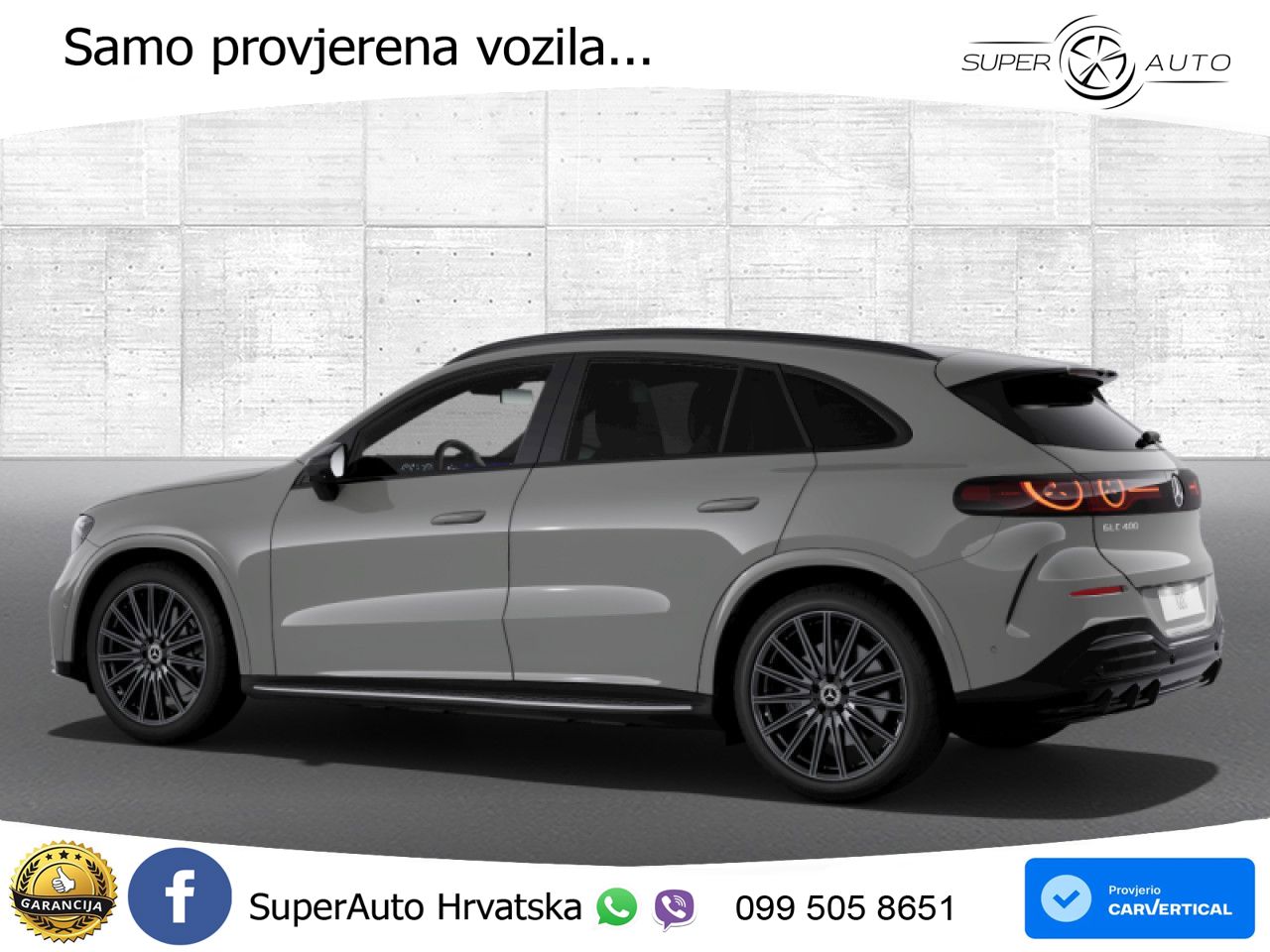 Mercedes GLC 400 94 kWh (489 KS) 4MATIC EQ Technology AMG LED+GR SJED+ACC