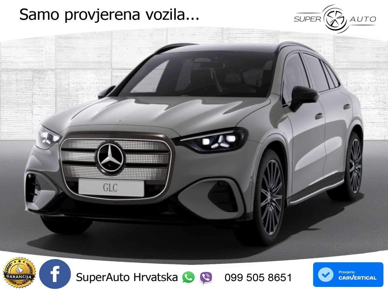 Mercedes GLC 400 94 kWh (489 KS) 4MATIC EQ Technology AMG LED+GR SJED+ACC