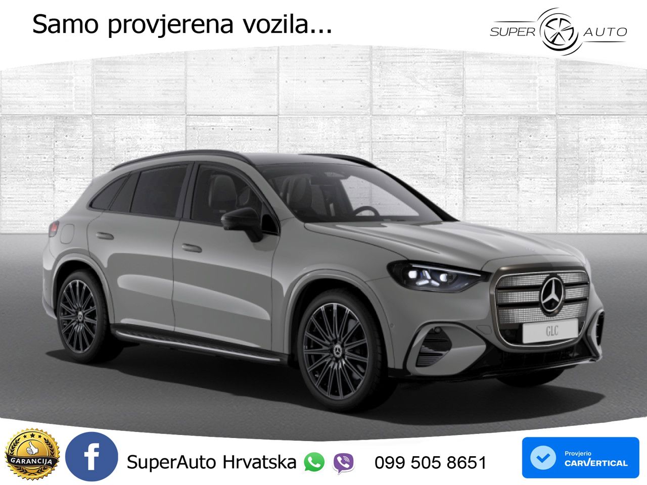 Mercedes GLC 400 94 kWh (489 KS) 4MATIC EQ Technology AMG LED+GR SJED+ACC