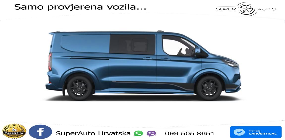 Ford Transit Custom DoKa Sport 320 L2 PHEV AHK*ACC*36 232 KS