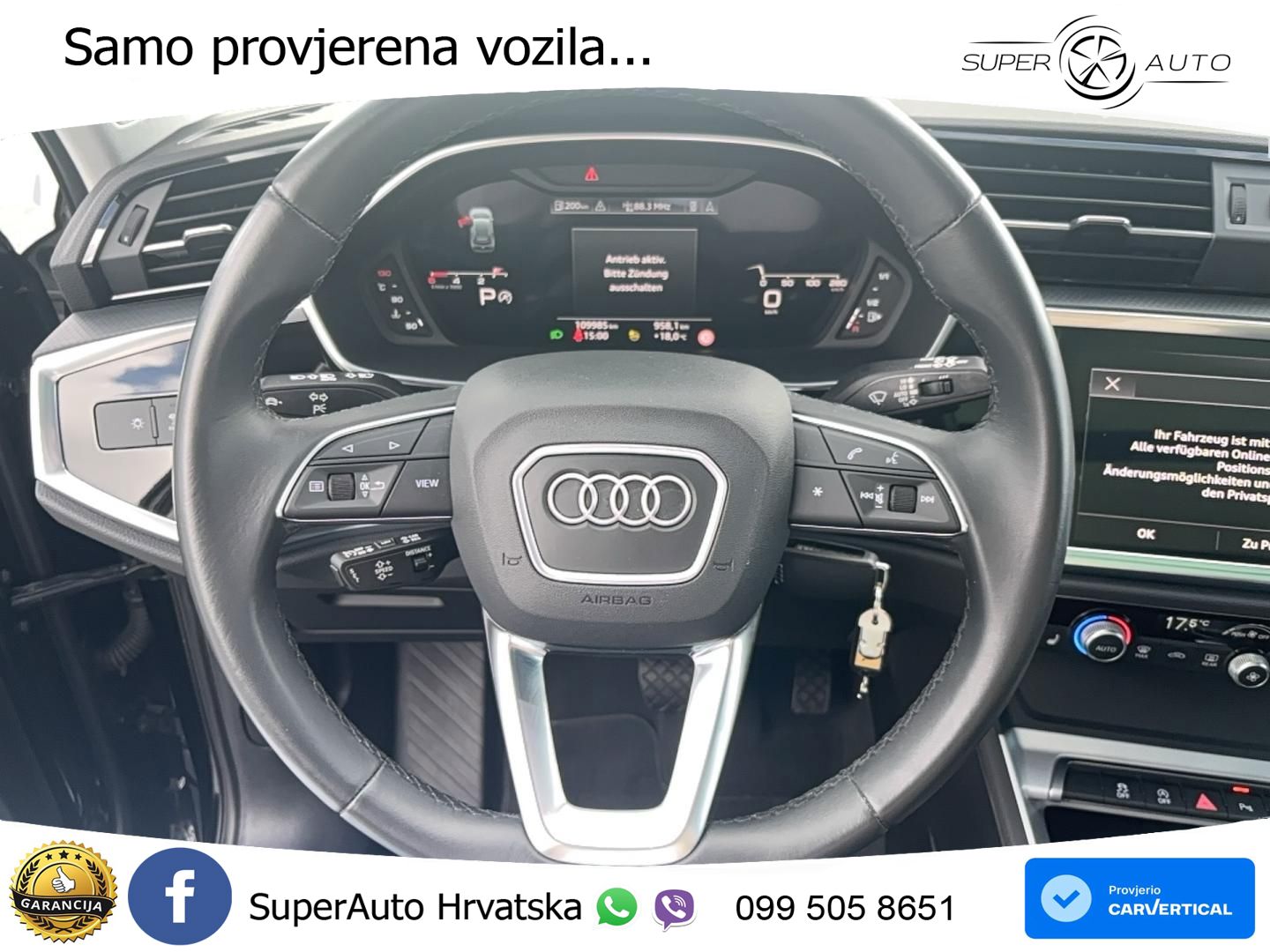 Audi Q3 35 TDI (150 KS) S tronic advanced LED+GR SJED+ACC