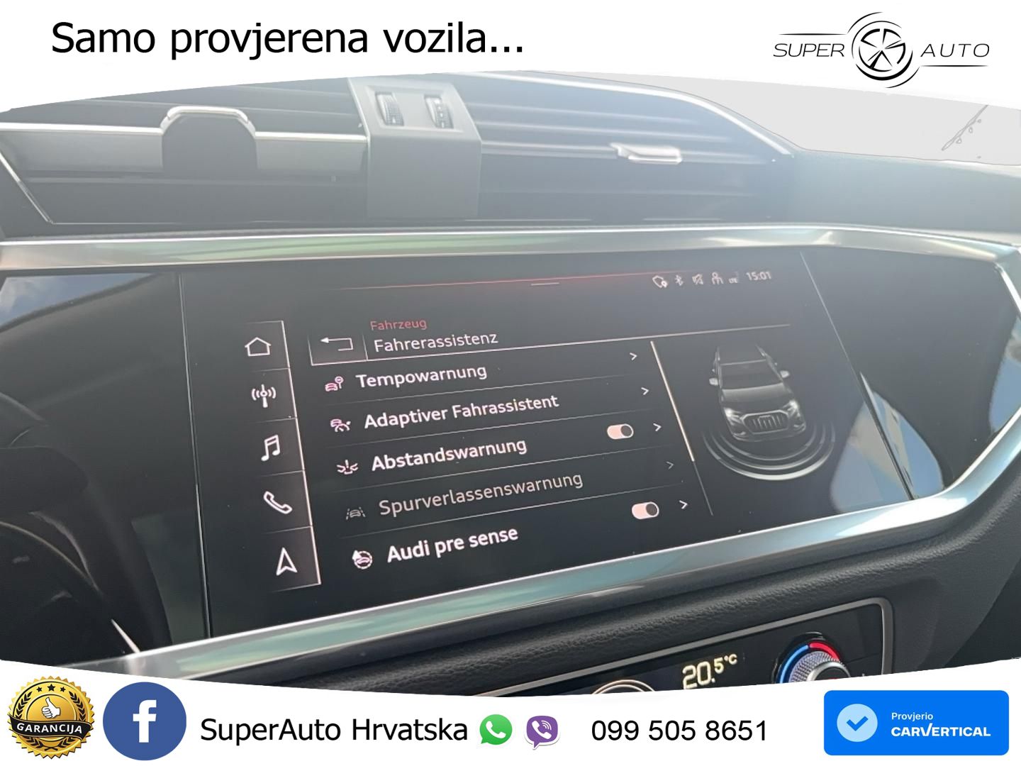 Audi Q3 35 TDI (150 KS) S tronic advanced LED+GR SJED+ACC