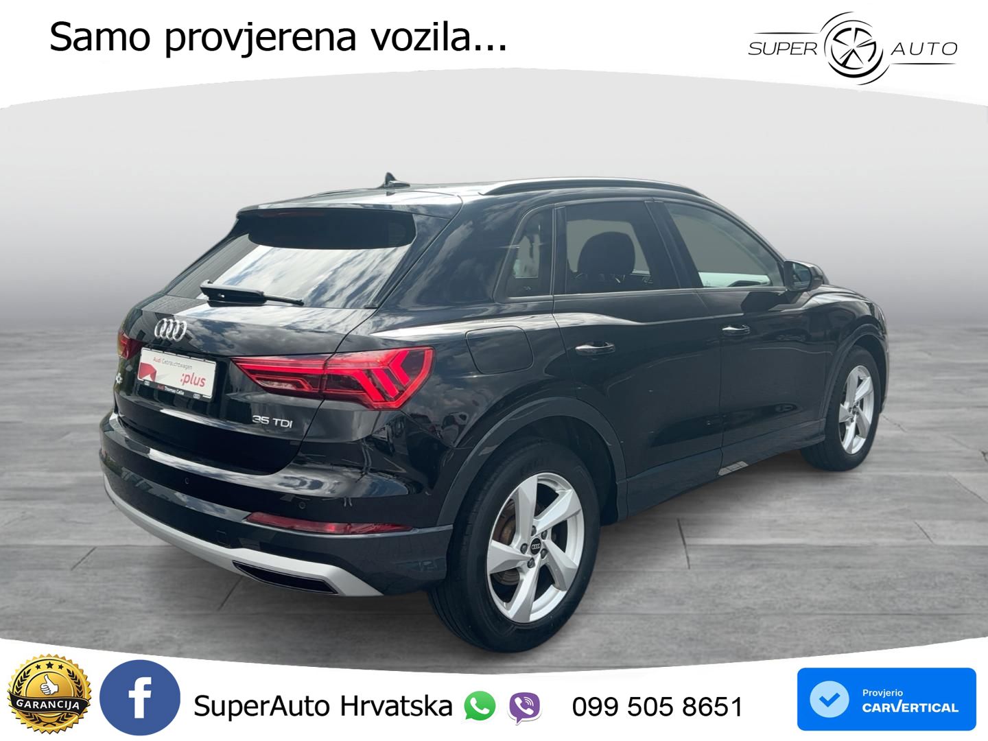 Audi Q3 35 TDI (150 KS) S tronic advanced LED+GR SJED+ACC