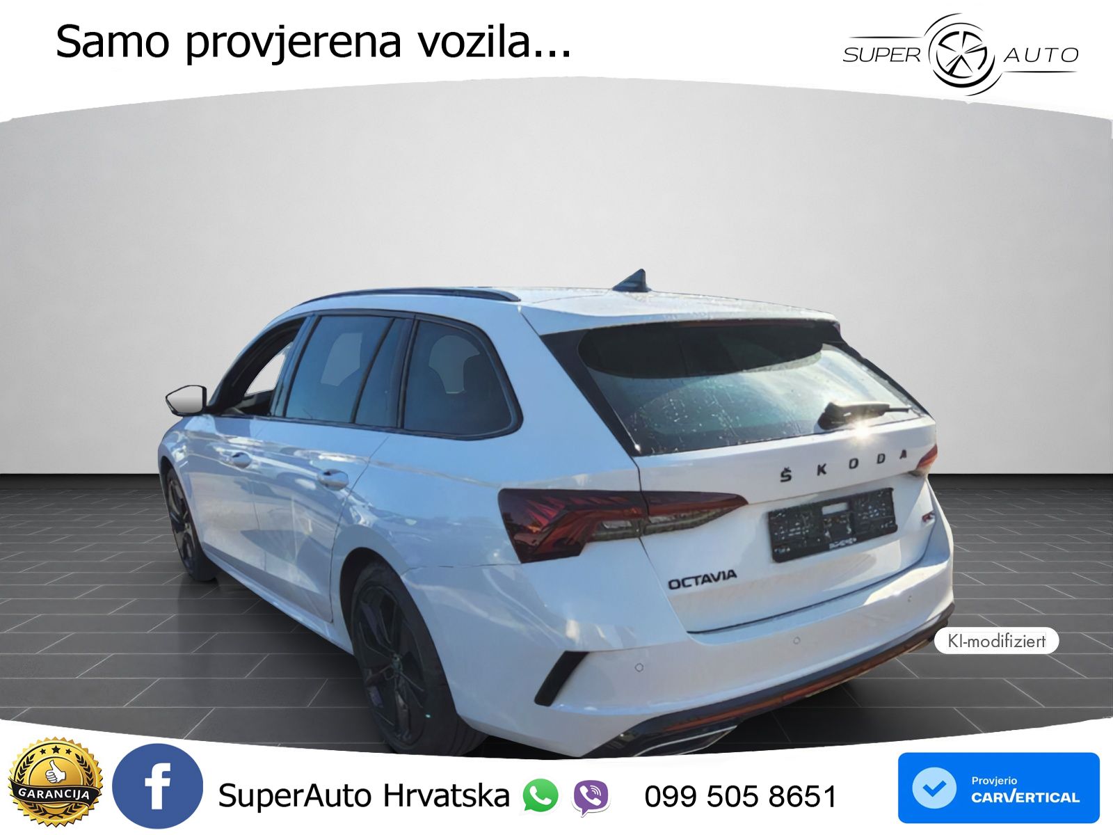 Škoda Octavia Combi RS 2.0 TDI (200 KS) DSG