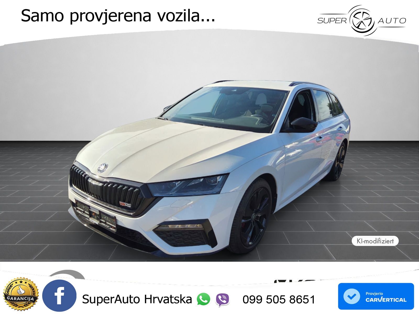 Škoda Octavia Combi RS 2.0 TDI (200 KS) DSG
