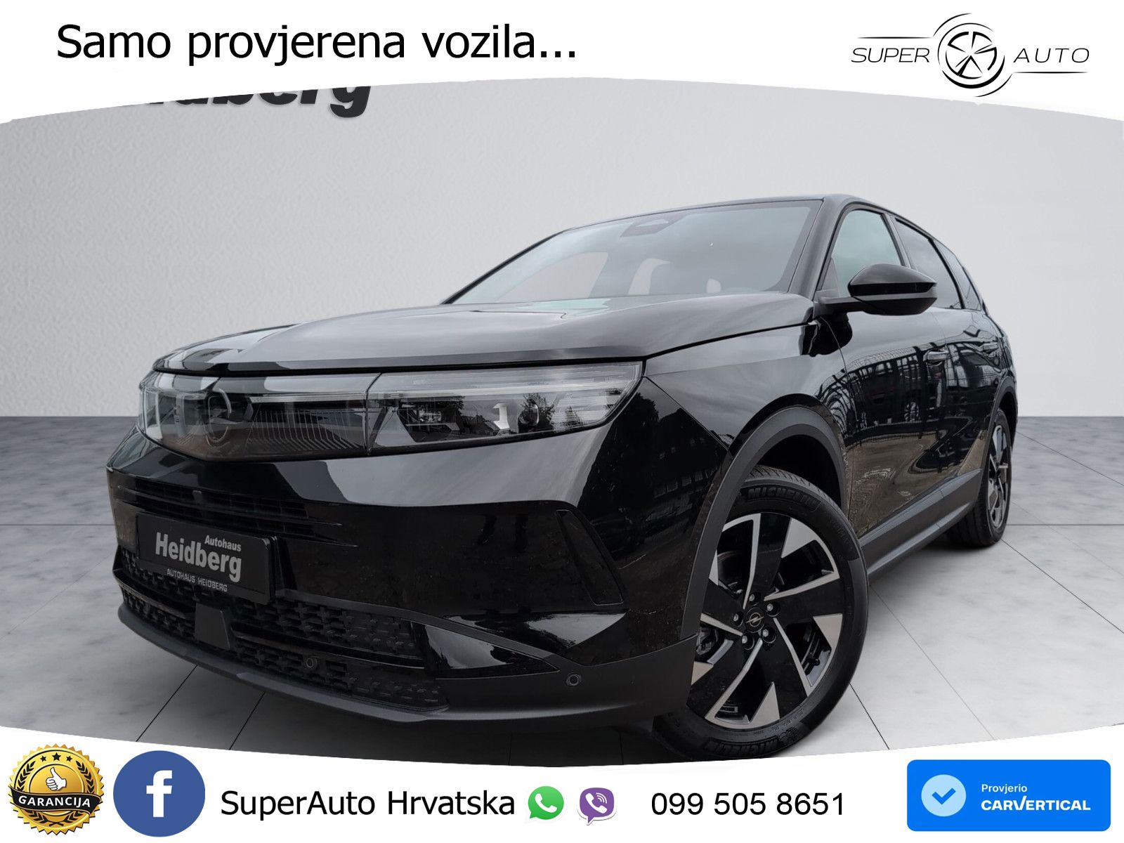Opel Grandland 1.2 Turbo (145 KS) Hybrid eDCT LED+GR SJED+ACC