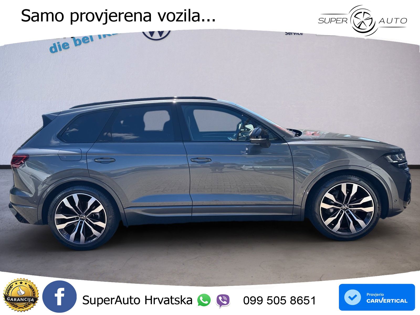 Volkswagen Touareg 3.0 V6 TDI (286 KS) 4MOTION Tiptronic ZRAČNI+ACC+GR SJED+KAM+PANO