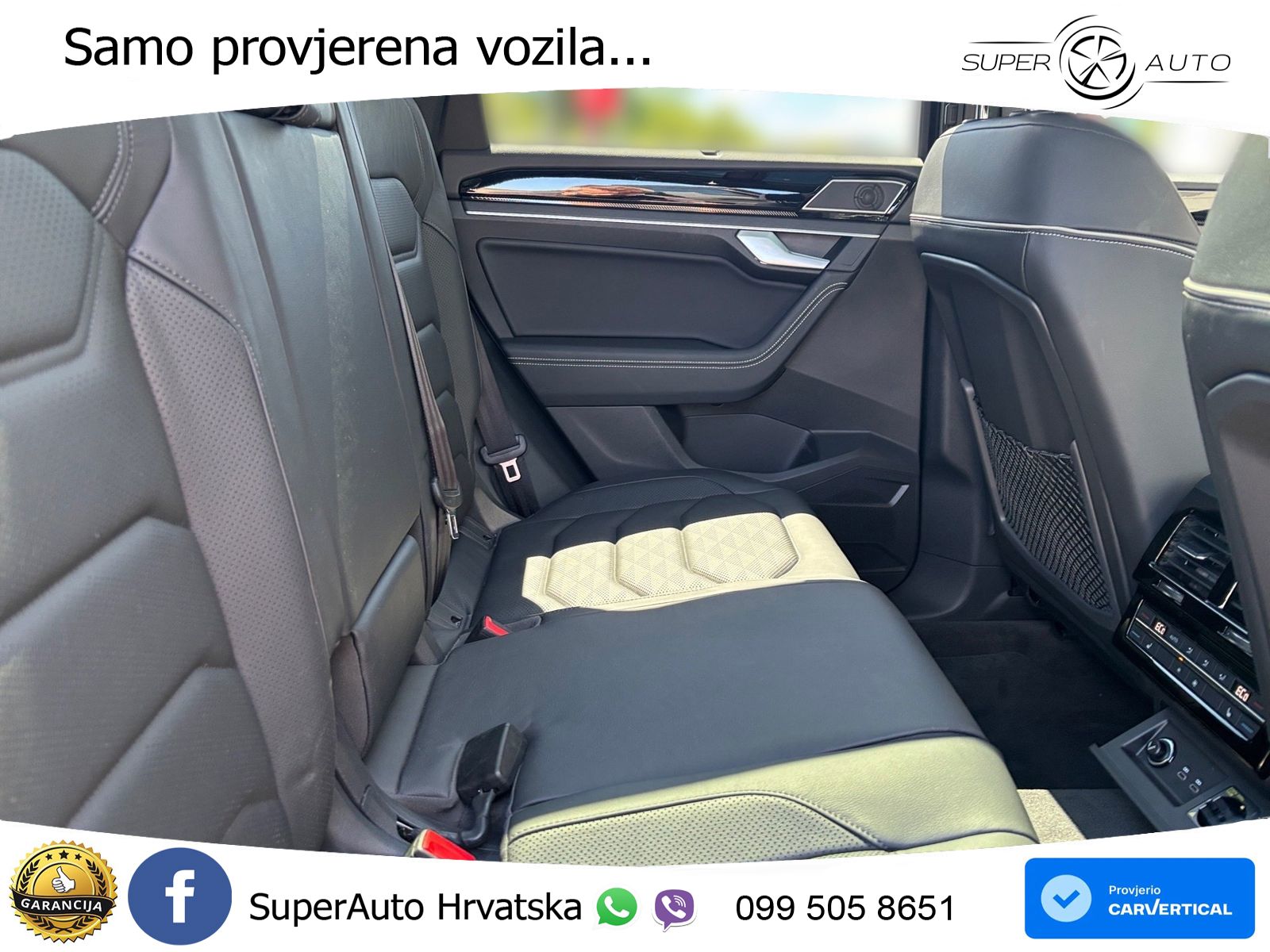 Volkswagen Touareg 3.0 V6 TDI (286 KS) 4MOTION Tiptronic ZRAČNI+ACC+GR SJED+KAM+PANO