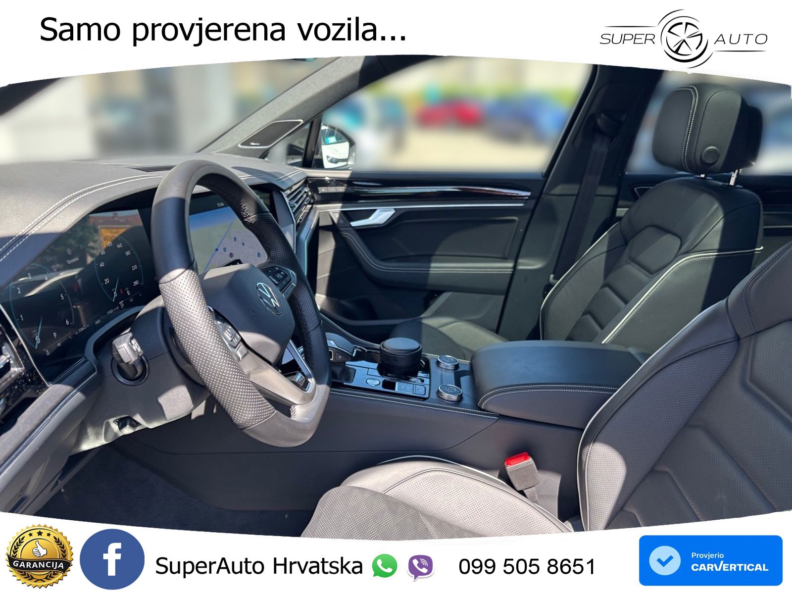 Volkswagen Touareg 3.0 V6 TDI (286 KS) 4MOTION Tiptronic ZRAČNI+ACC+GR SJED+KAM+PANO