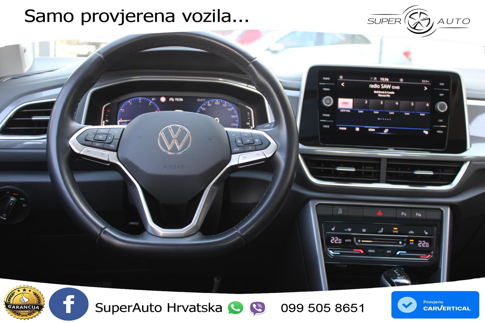 Volkswagen T-Roc I 1.5 TSI (150 KS) DSG MATRIX+GR SJED+KAM