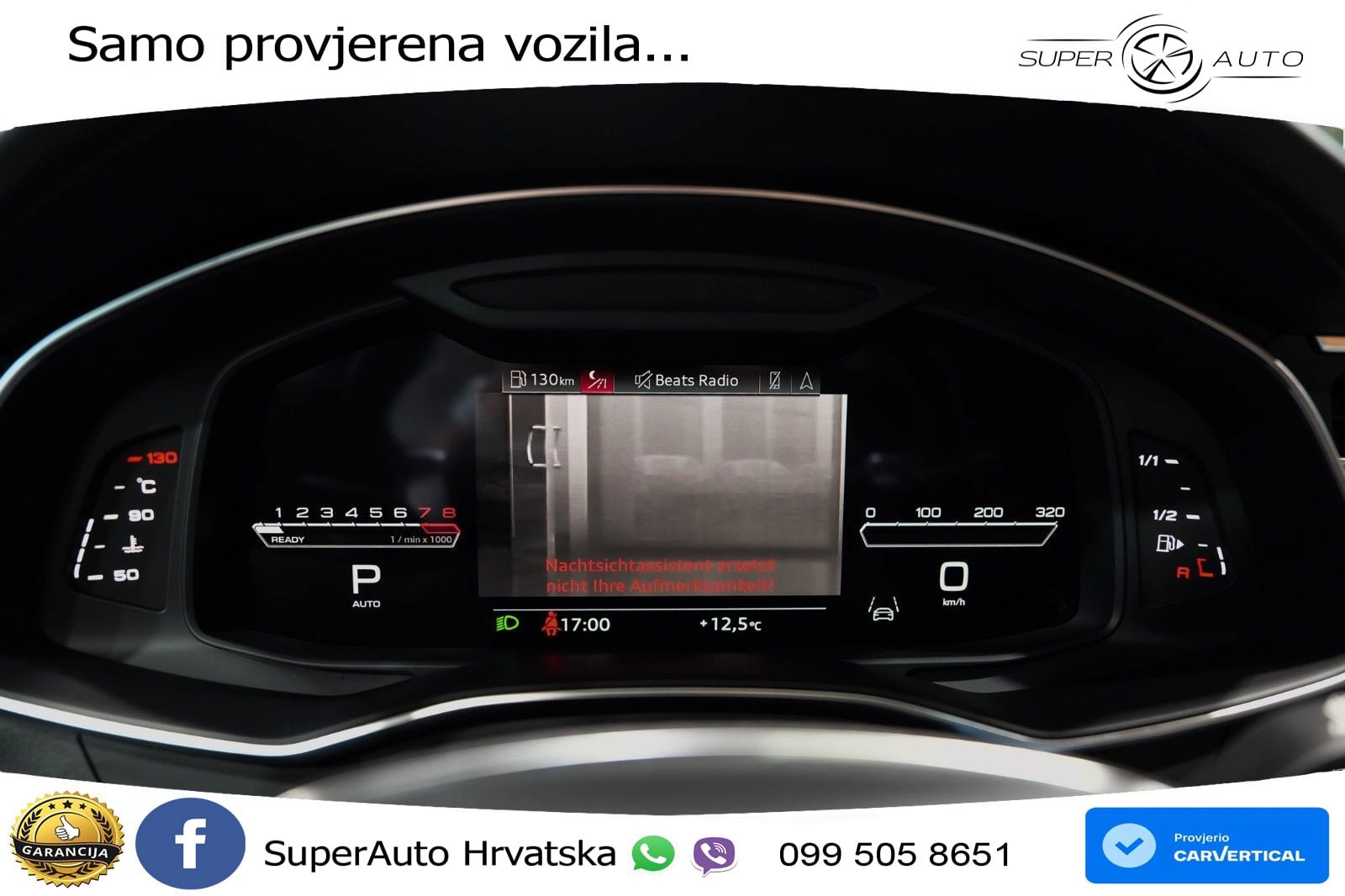 Audi RS6 Avant 4.0 TFSI V8 (600 KS) quattro Tiptronic ZRAČNI+ACC+GR SJED+KAM+PANO