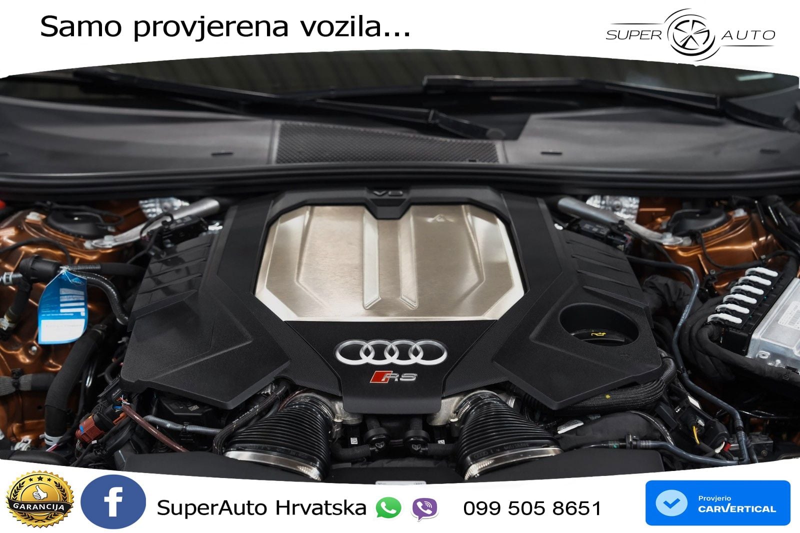 Audi RS6 Avant 4.0 TFSI V8 (600 KS) quattro Tiptronic ZRAČNI+ACC+GR SJED+KAM+PANO