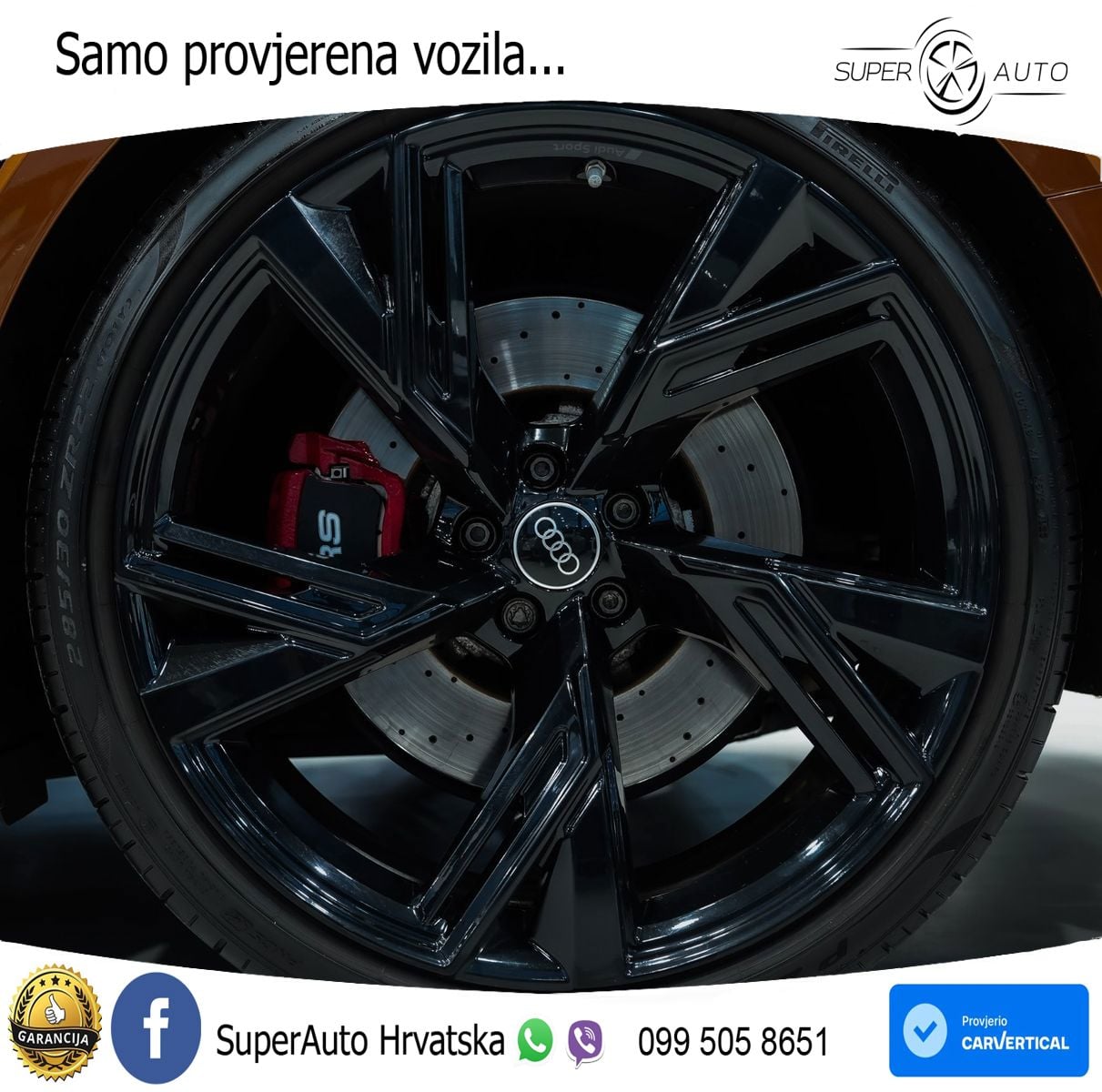 Audi RS6 Avant 4.0 TFSI V8 (600 KS) quattro Tiptronic ZRAČNI+ACC+GR SJED+KAM+PANO