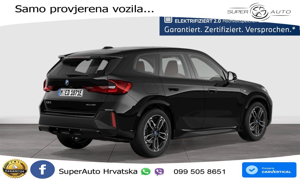 BMW iX1 68 kWh (313 KS) xDrive30 M Sport