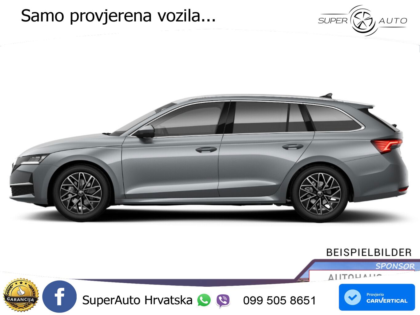 Škoda Octavia Combi 2.0 TDI (150 KS) DSG LED+GR SJED+ACC