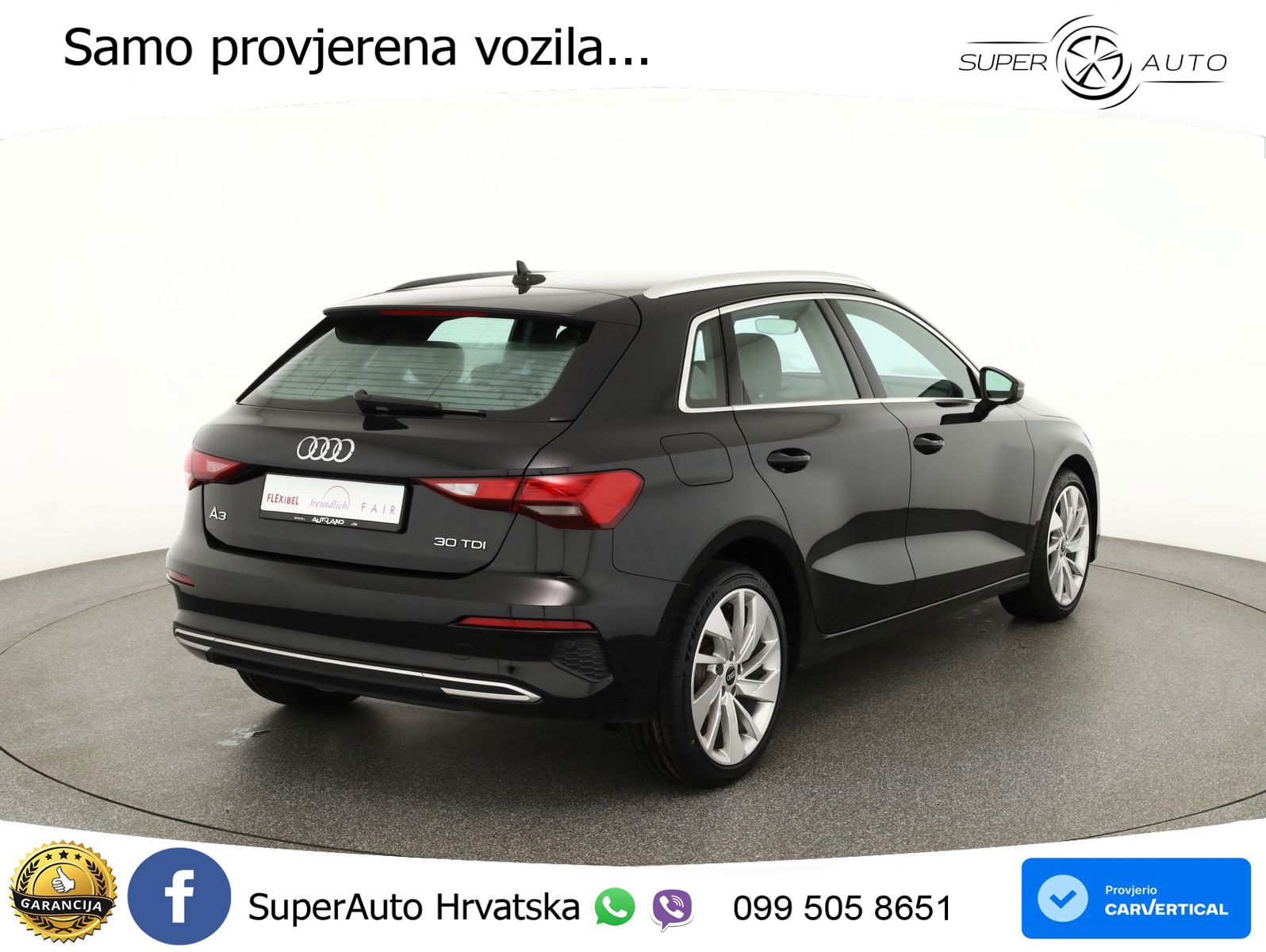 Audi A3 30 TDI (116 KS) S tronic LED+GR SJED+ACC