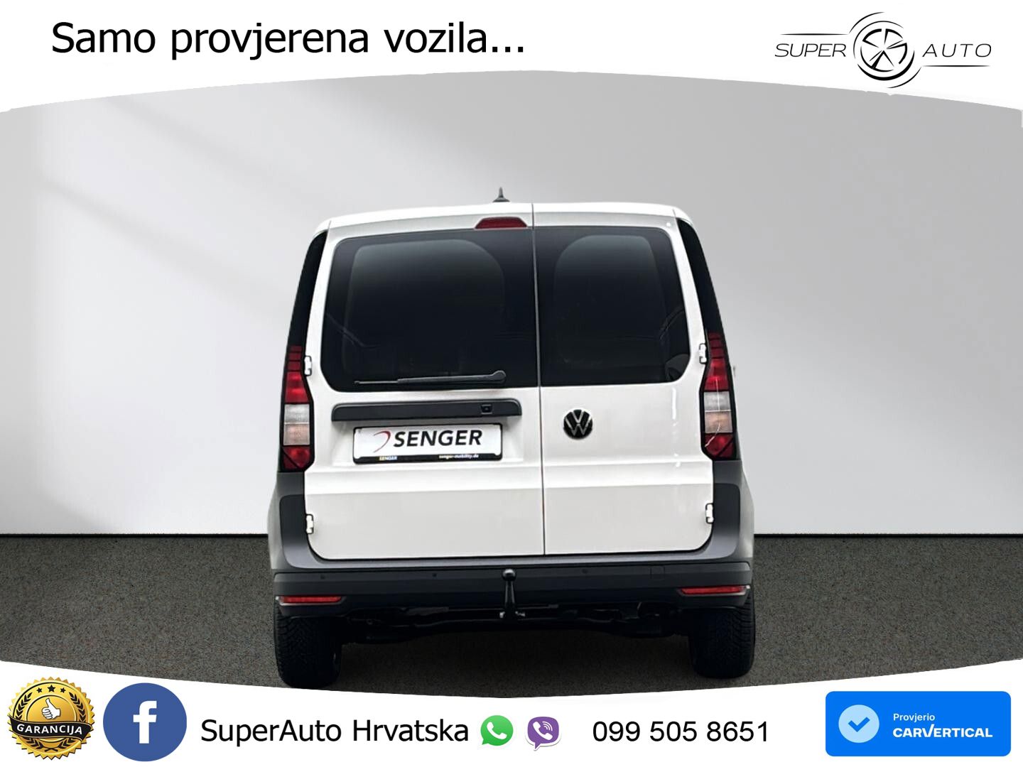 Volkswagen Caddy Cargo 2.0 TDI AHK CarPlay Kamera Sitzhzg. 102 KS