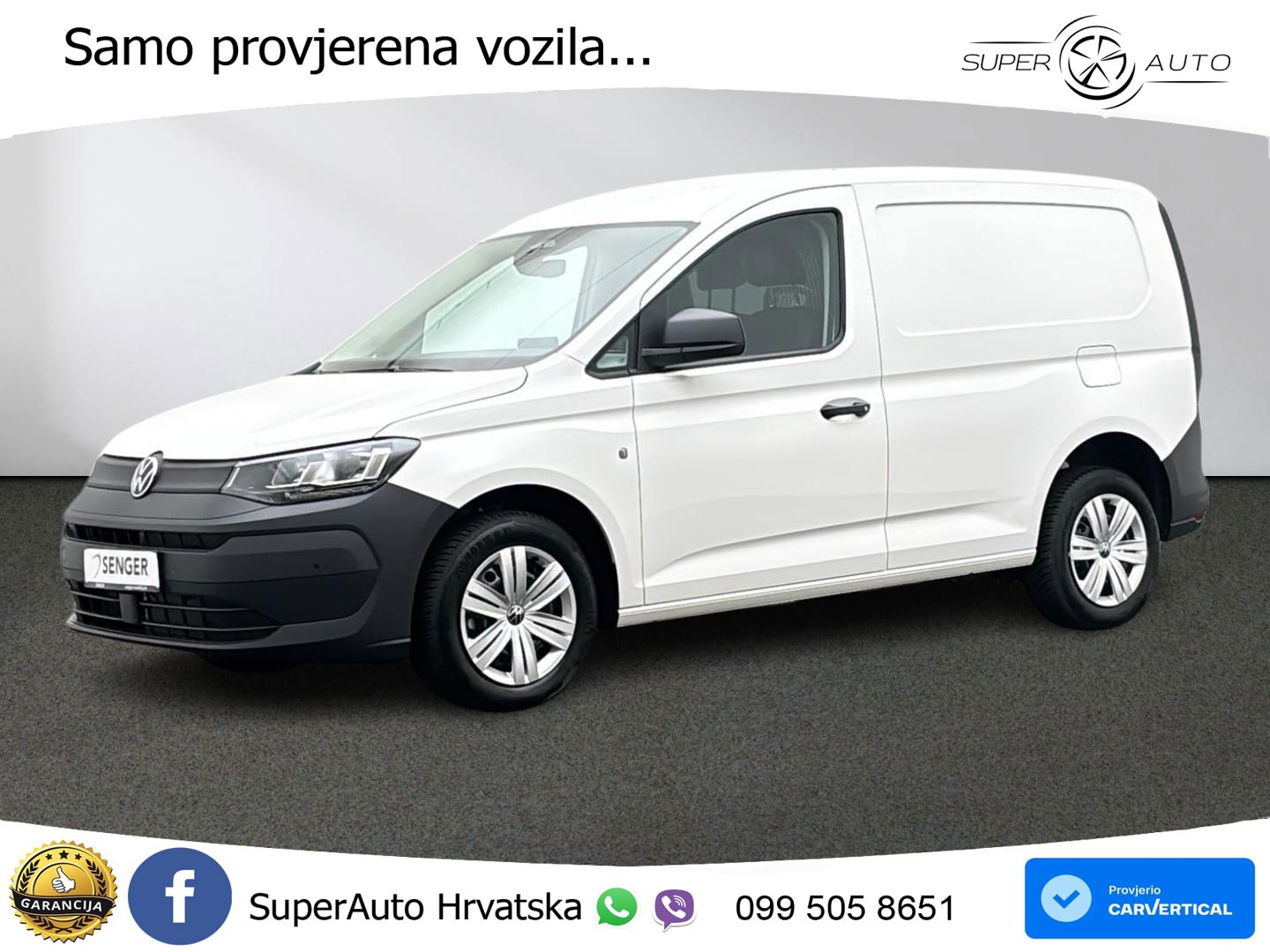 Volkswagen Caddy Cargo 2.0 TDI AHK CarPlay Kamera Sitzhzg. 102 KS