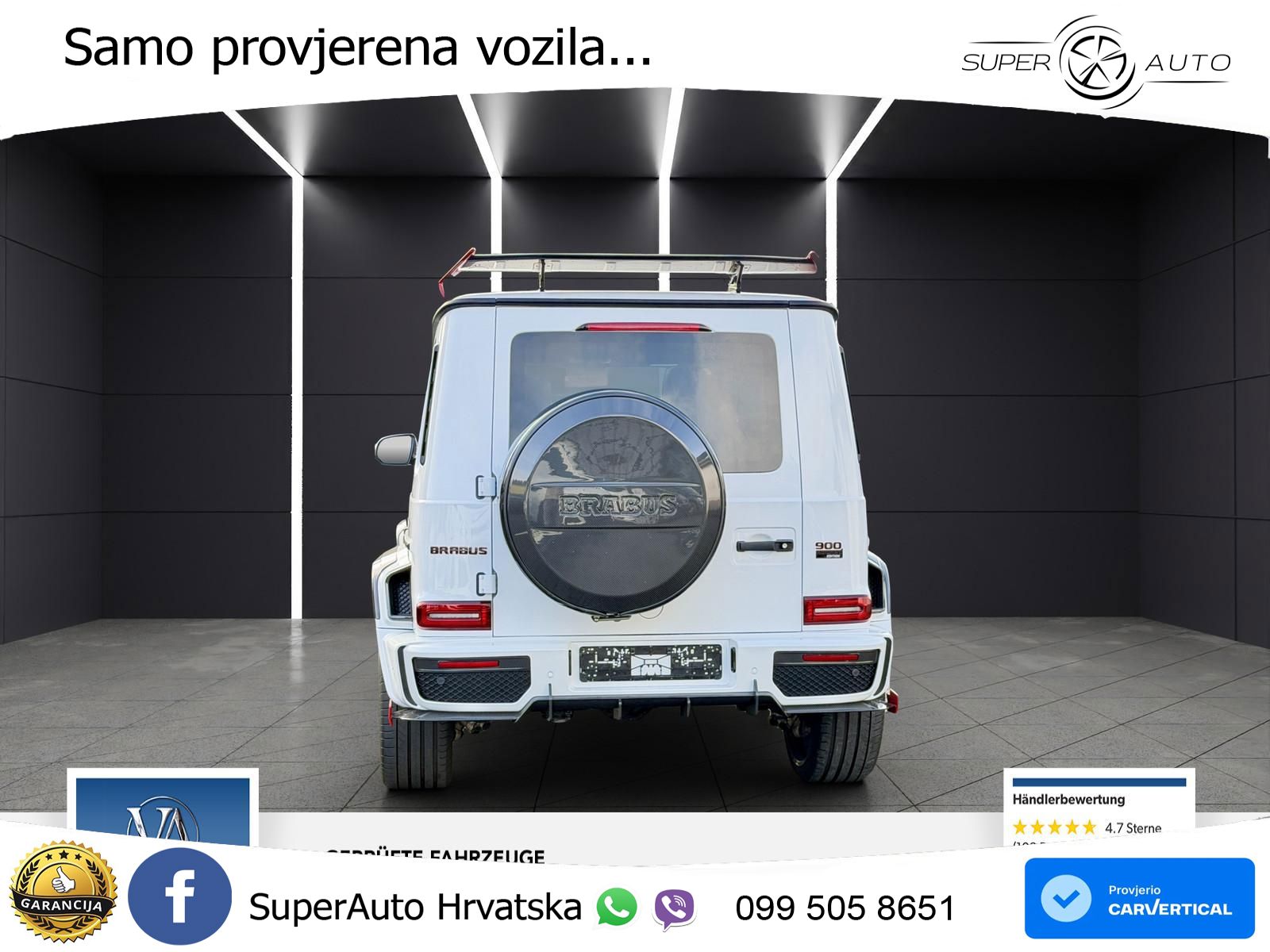 Mercedes AMG G 63 Long V8 (585 KS) 4MATIC 9G-TRONIC AMG SPEEDSHIFT PLUS
