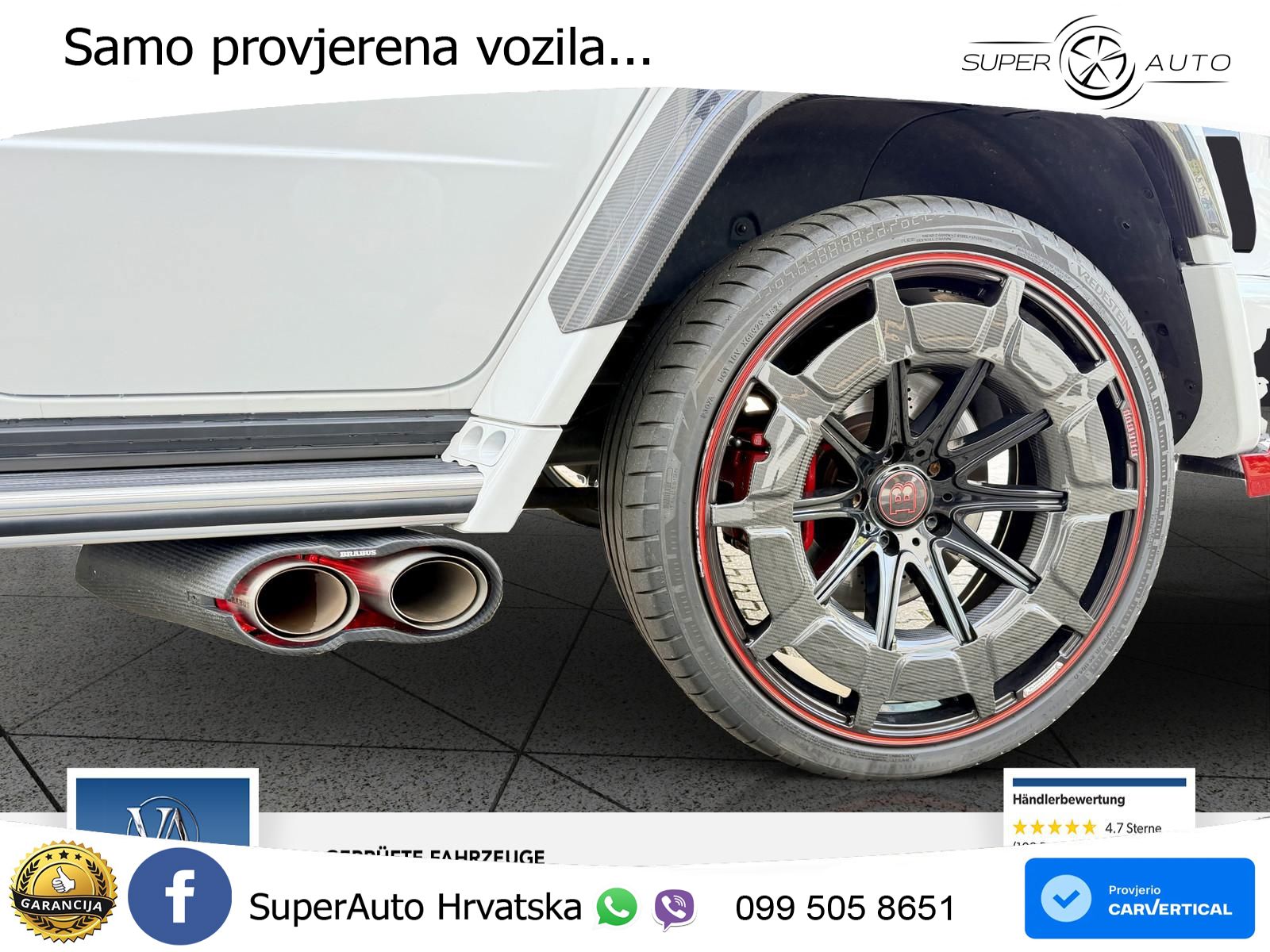 Mercedes AMG G 63 Long V8 (585 KS) 4MATIC 9G-TRONIC AMG SPEEDSHIFT PLUS