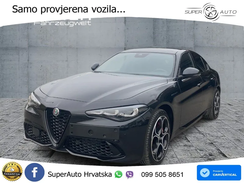 Alfa Romeo Giulia 2.0 Turbo (280 KS) Q4 Automatic LED+GR SJED+ACC