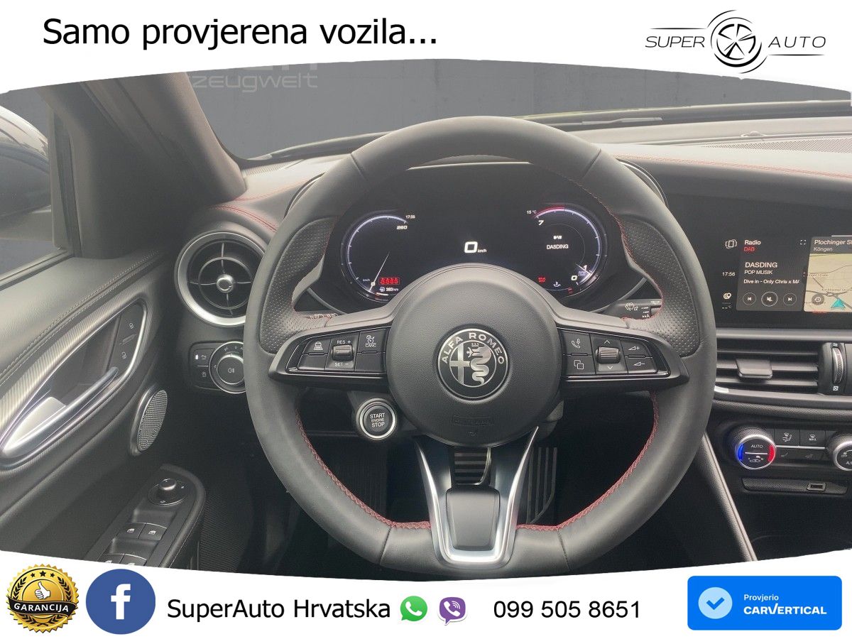Alfa Romeo Giulia 2.0 Turbo (280 KS) Q4 Automatic LED+GR SJED+ACC