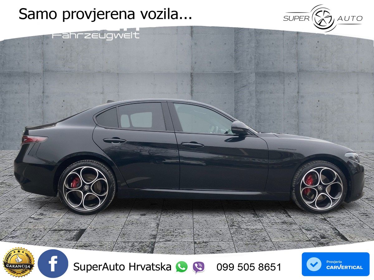 Alfa Romeo Giulia 2.0 Turbo (280 KS) Q4 Automatic LED+GR SJED+ACC