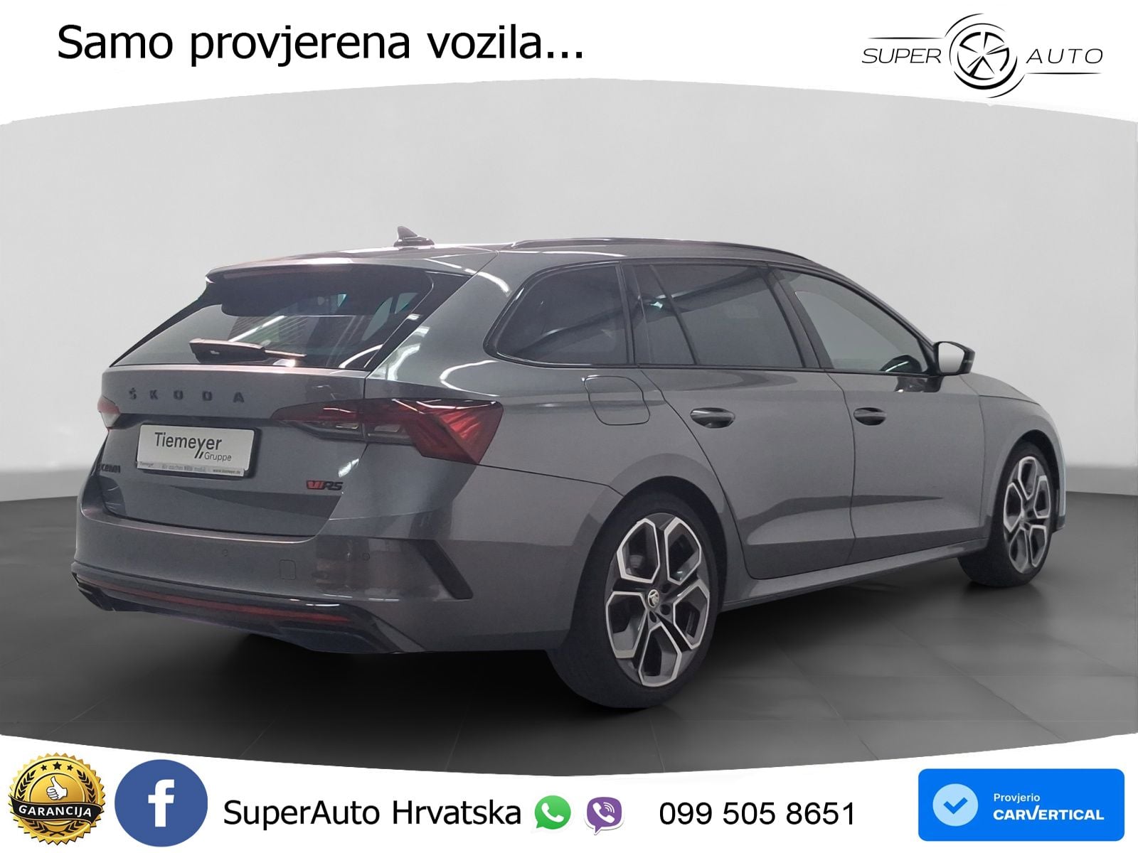 Škoda Octavia Combi RS 2.0 TDI (200 KS) DSG MATRIX+GR SJED+KAM