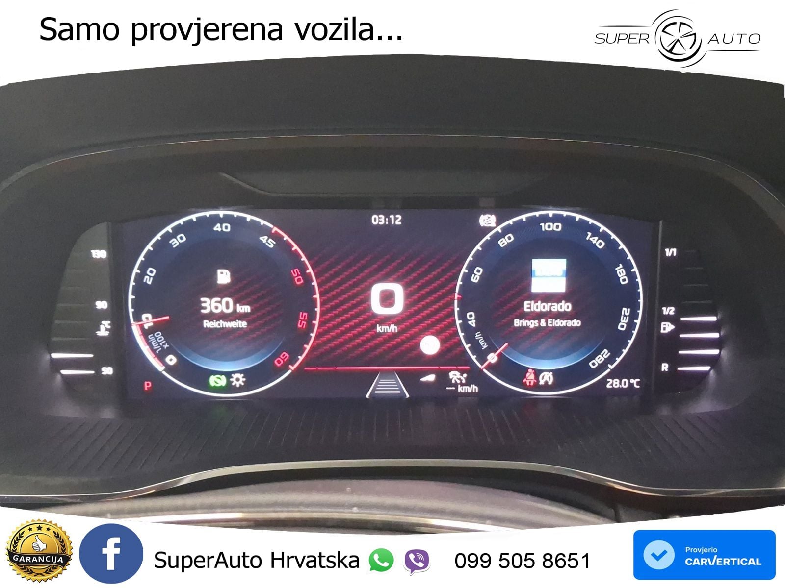 Škoda Octavia Combi RS 2.0 TDI (200 KS) DSG MATRIX+GR SJED+KAM