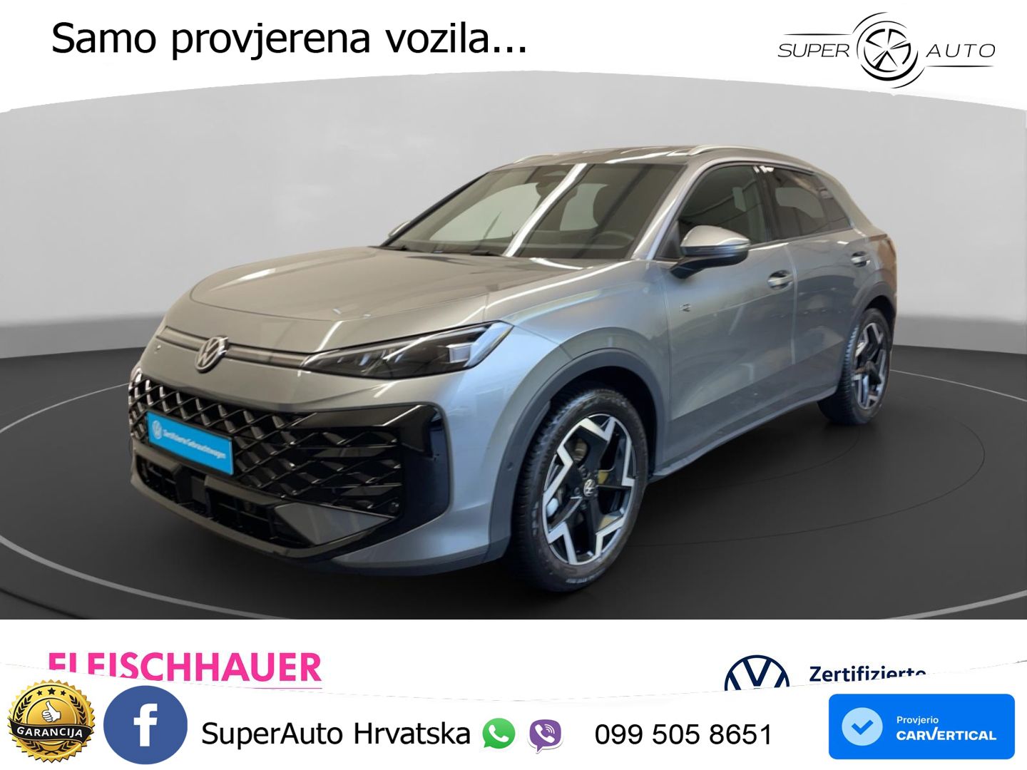 Volkswagen T-Roc 1.5 eTSI (150 KS)  DSG R-Line MATRIX+GR SJED+KAM